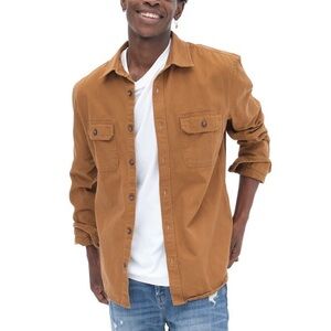 Twill workwear shirt